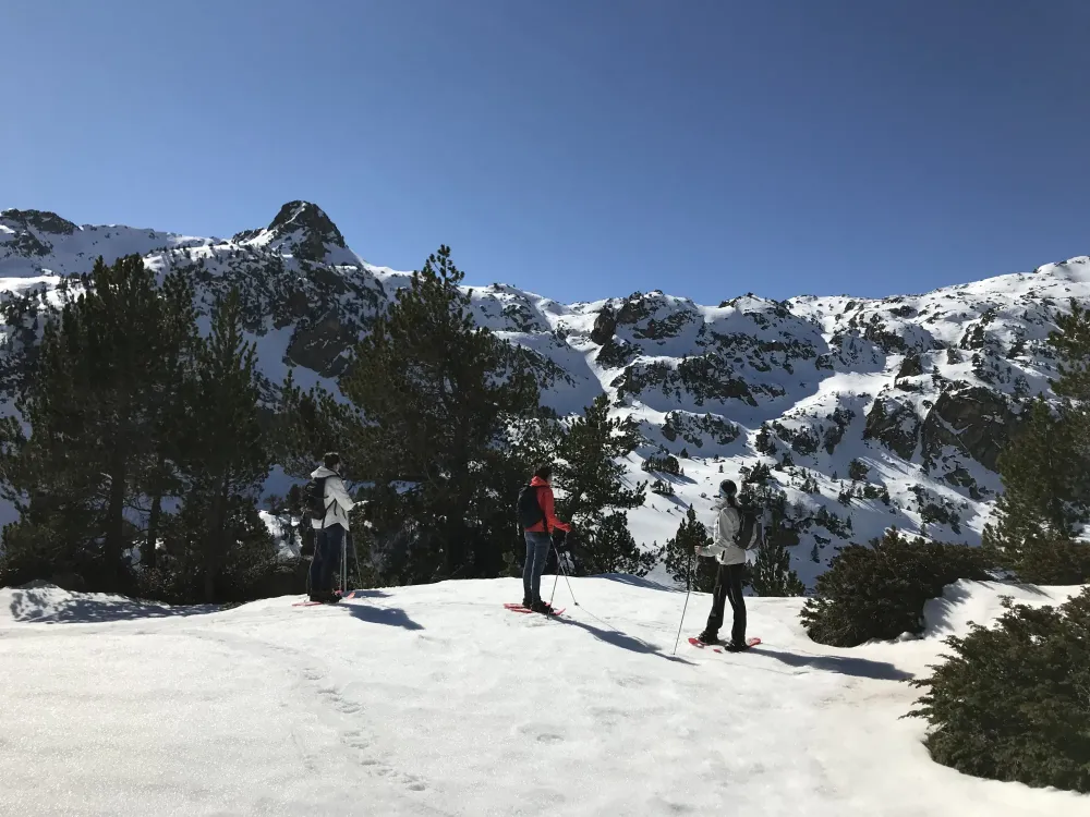 Randonnée à raquettes journée dans le Haut Adour.